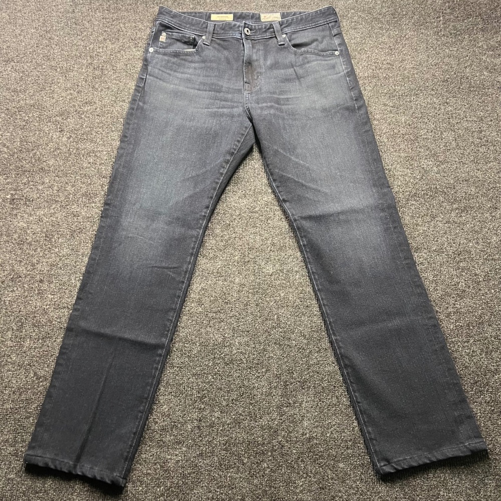 AG Adriano Goldschmied The Graduate Tailored Leg Jeans Dark Wash 33x34 1174TSY